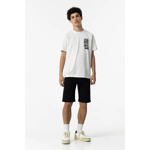 BERMUDA NOIR ADO GARÇON 10- 20 ANS TIFFOSI