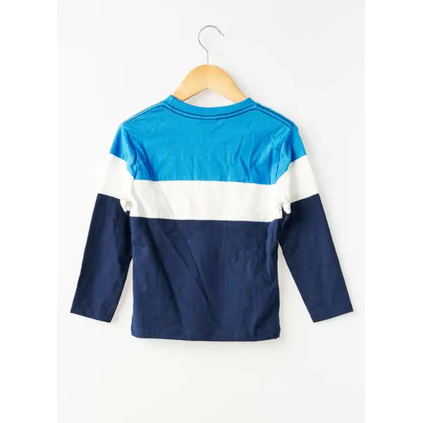 T-shirt Boboli Bleu Manches Longues