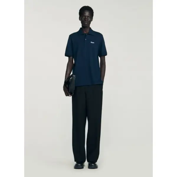 Polo en coton piqué - Sandro