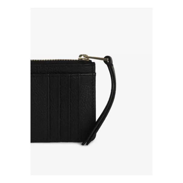 Zv card grained leather - Zadig & Voltaire