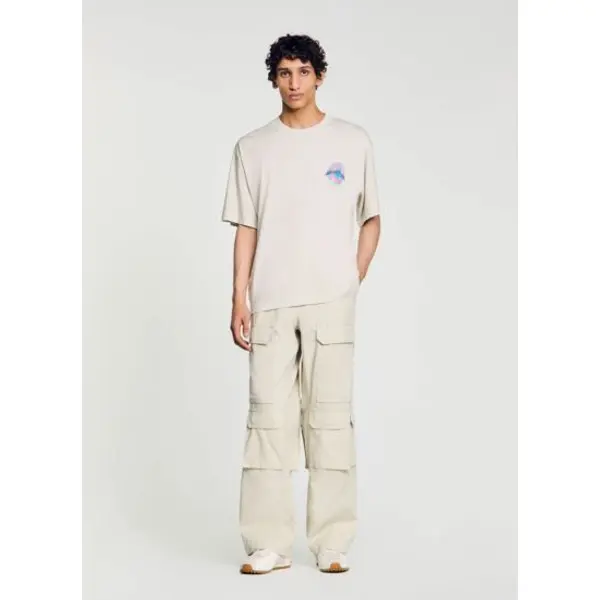 T-shirt à imprimé soleil - Sandro