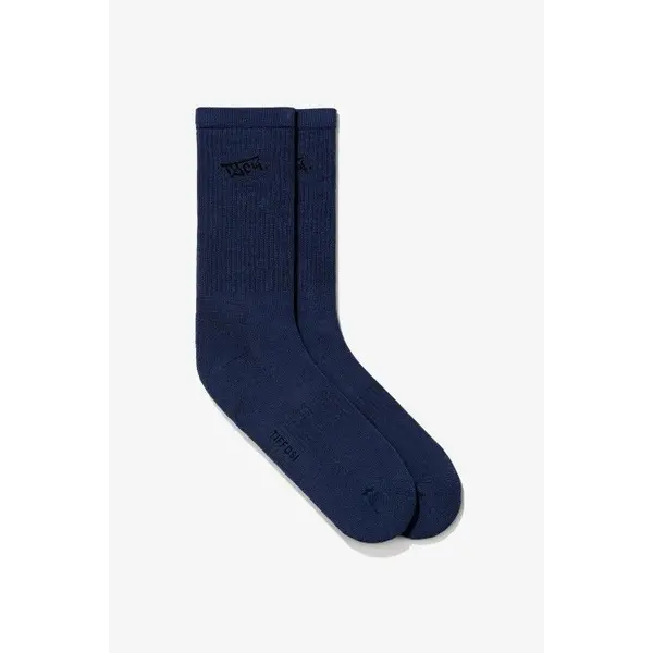 Paire de chaussettes bleues Tiffosi homme du 40 au 44