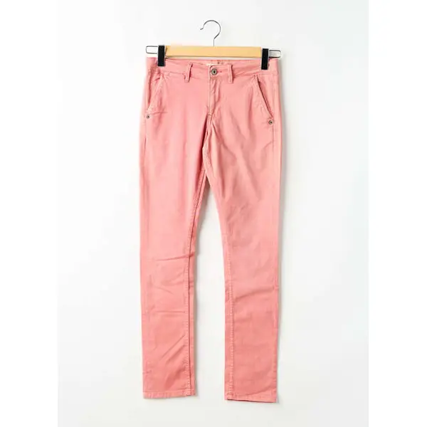 Pantalon Chino Pepe Jeans Orange Taille Ajustable