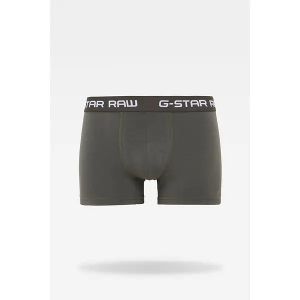 Pack de 3 shorties vert, gris et asphalte