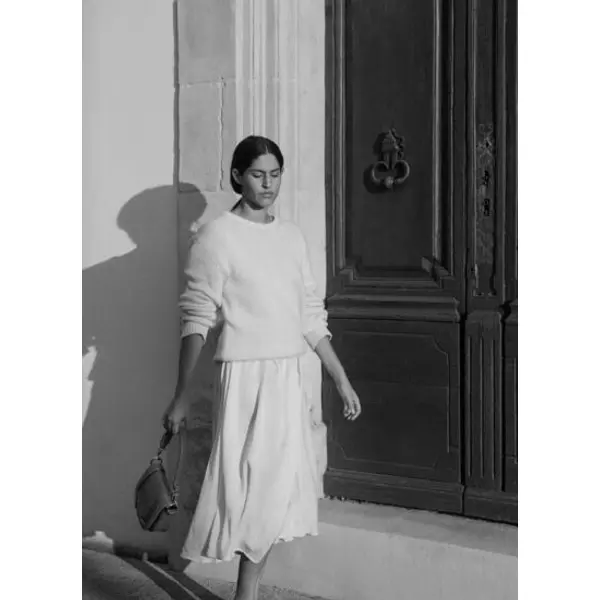 Petit sac bandoulière Ella en cuir grainé - Le Tanneur