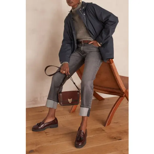 Jean droit DELIA CROPPED en coton - Maison 123 Corbeil