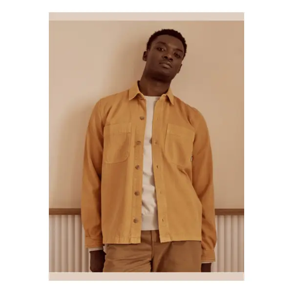 Sur-chemise orange clair - Faguo Outlet