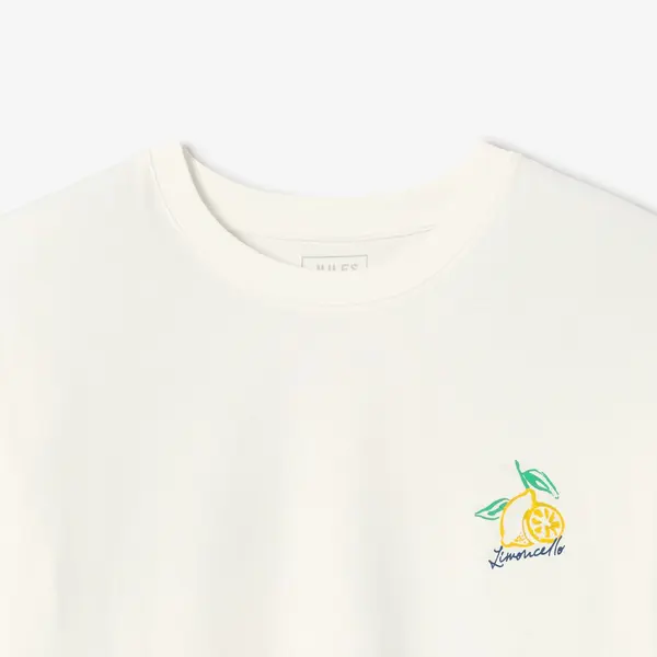 Tee shirt imprimé devant dos Limoncello