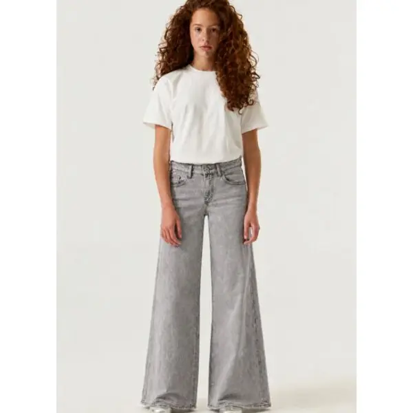 Girls jeans marall wide fit gray - Garcia