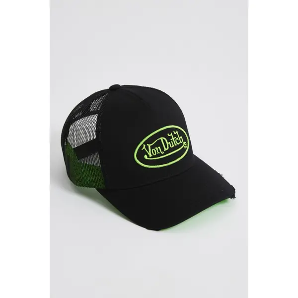 Casquette baseball noire et verte