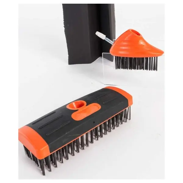 Lot de 2 brosses spécial joints + manche