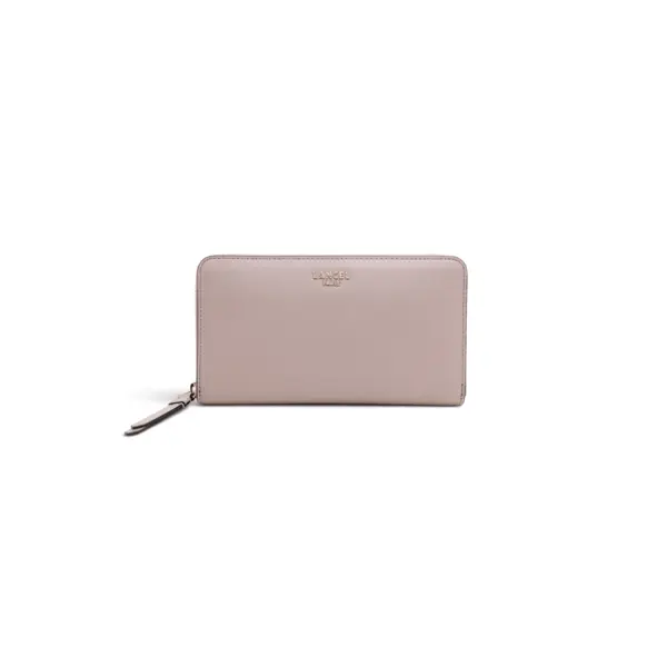 Lettrines de lancel - portefeuille long zippé - carmin - Lancel