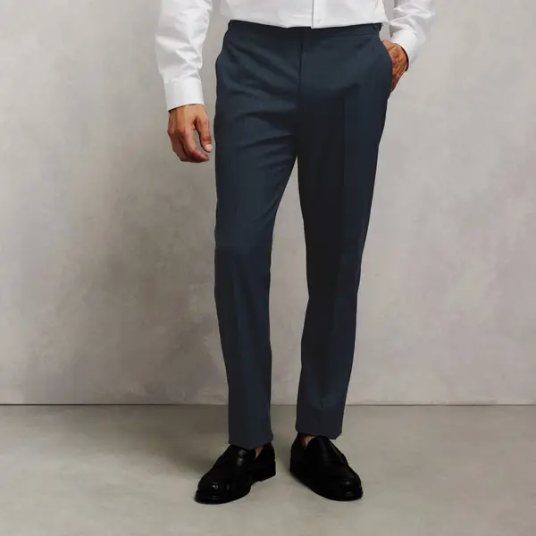 Pantalon de costume confort rayé
