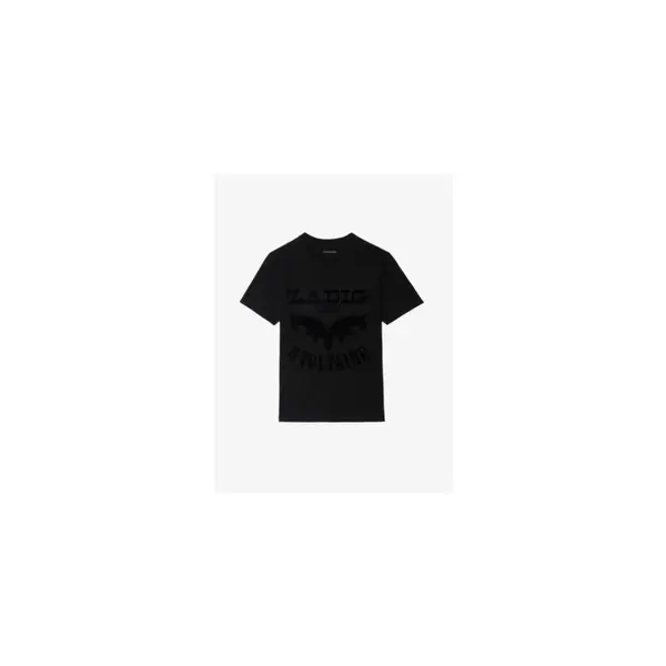 Edwin hc voltaire flock strass - Zadig & Voltaire