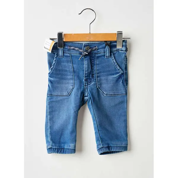 Jeans Coupe Slim Timberland Bleu Taille Élastique