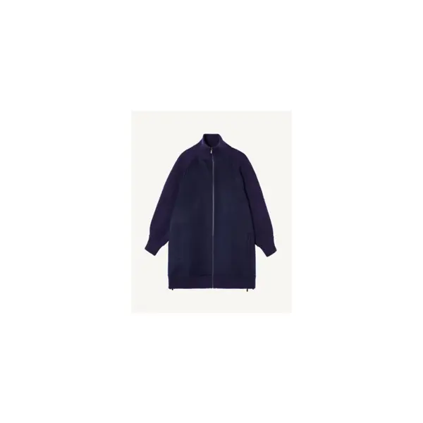 Manteau double face - femme - marine - Bompard