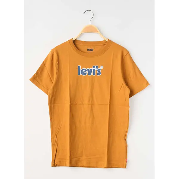 T-shirt Levi's Jaune Manches Courtes