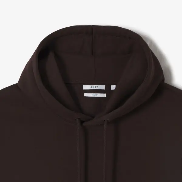 Sweat à capuche uni