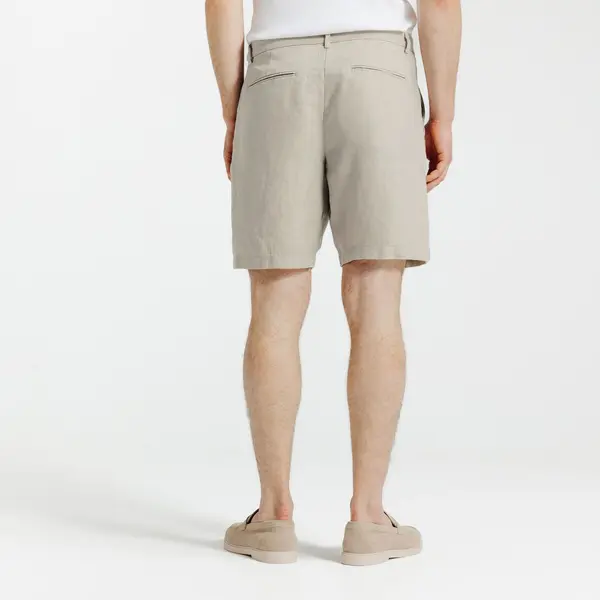 Bermuda chino 100% lin