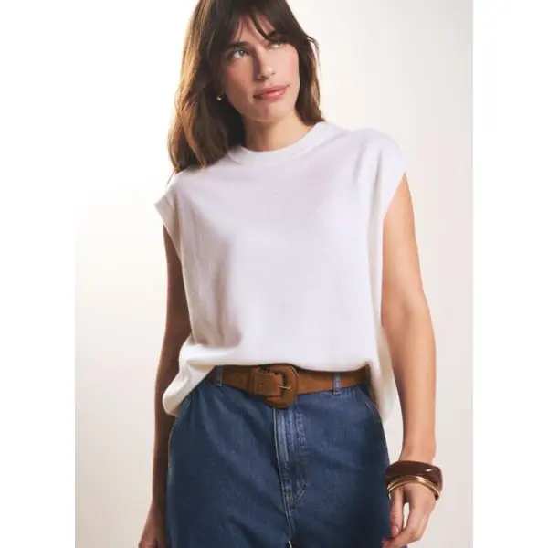 Pull sans manches en cachemire - Sud Express