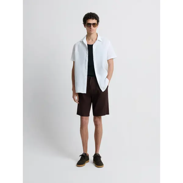 Bermuda en coton lin