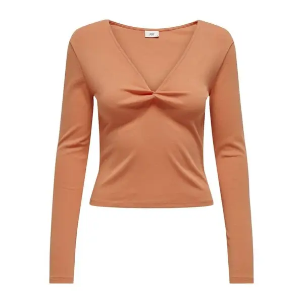 TEE-SHIRT MANCHES LONGUES ORANGE FEMME