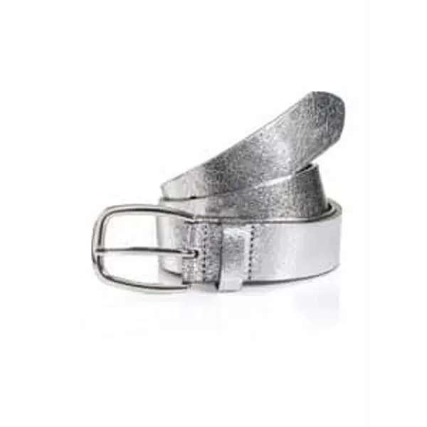 CEINTURE FEMME ARGENTE CUIR TOM TAILOR