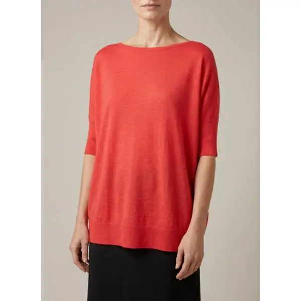Pull oversize - femme - rose tamaris - Bompard