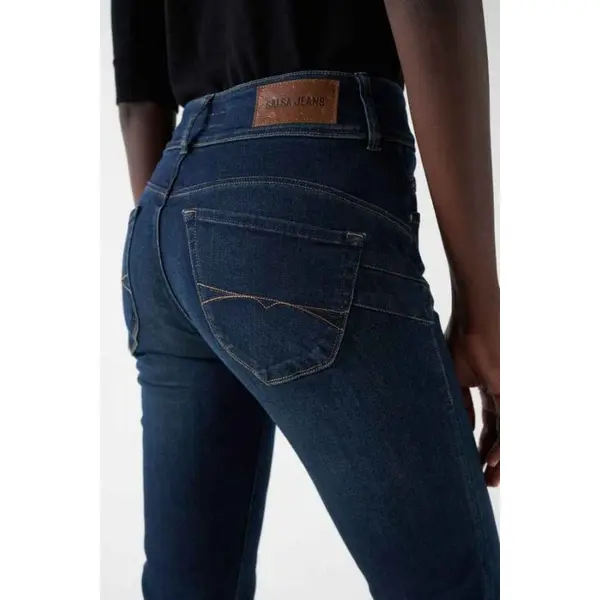 JEAN SLIM SECRET PUSH IN BLEU FONCE SALSA 21006852