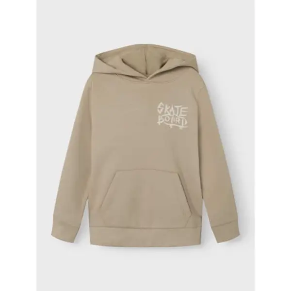 SWEAT A CAPUCHE BEIGE GARCON 6 ANS AU 12 ANS NAME IT KIDS