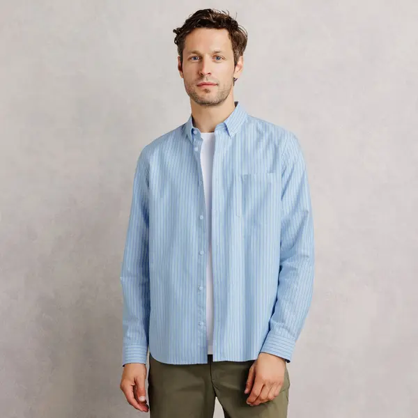 Chemise oxford rayée "le parfait by JULES"