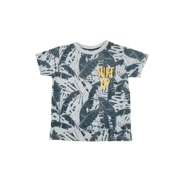 T-SHIRT GRIS SURF-UP GARCON 2-5 ANS BABYBOL