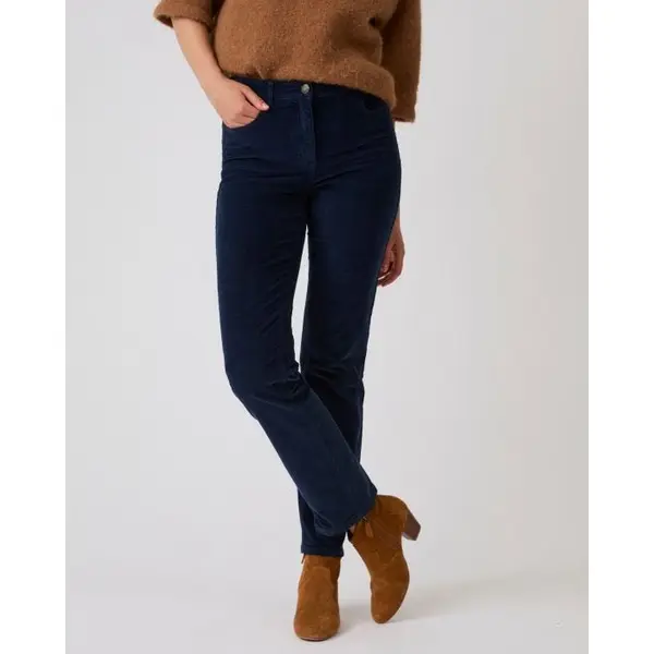 Pantalon droit velours Perfect Fit by Damart