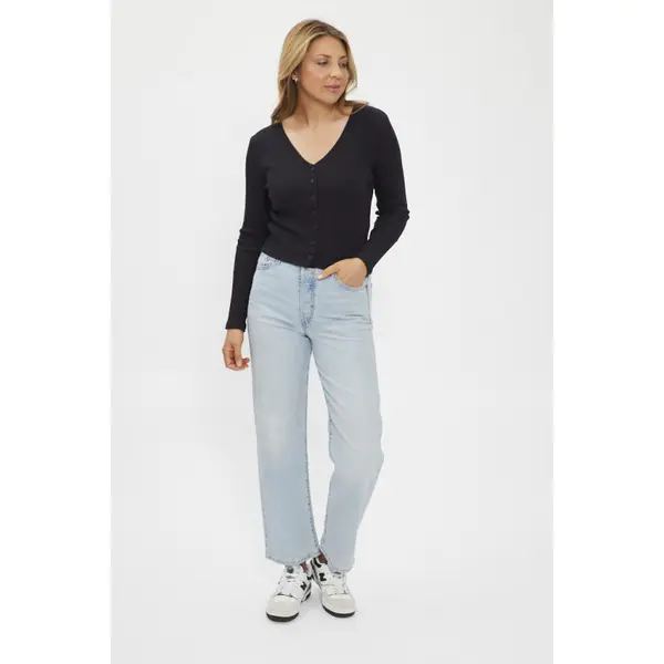 Jeans droit ribcage light indigo