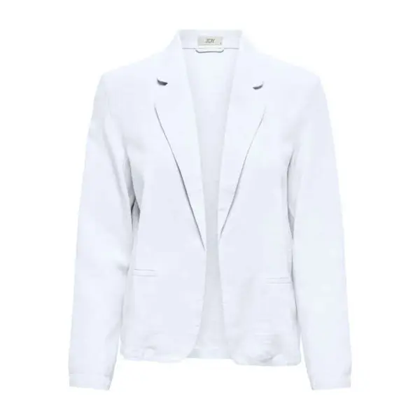 VESTE BLAZER BLANCHE LIN FEMME JACQUELINE DE YONG JDYSAY 15317355