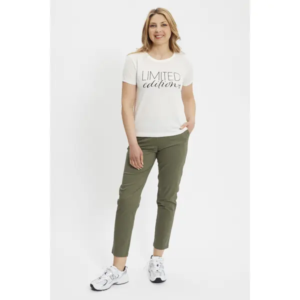 T-shirt blanc Michigan imprmé Limited edition