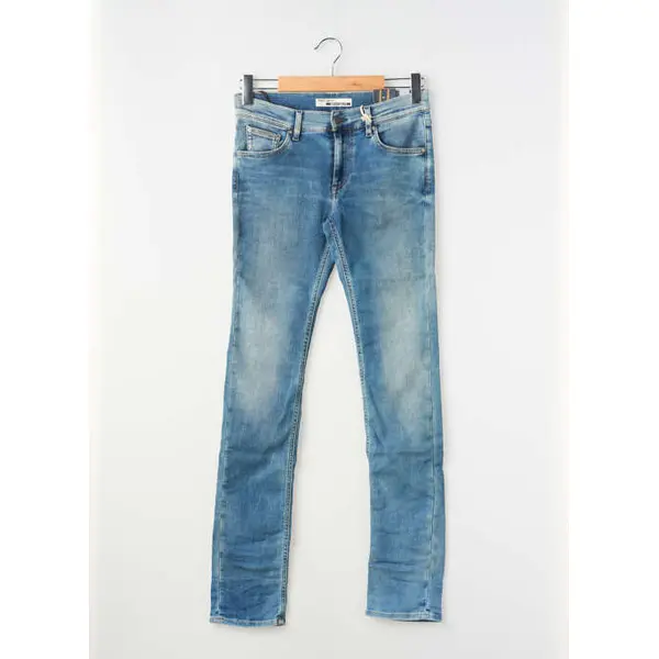 Jeans Coupe Slim Teddy Smith Bleu Taille Ajustable
