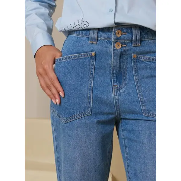 Jean regular cropped lidonia - Les petites Bombes