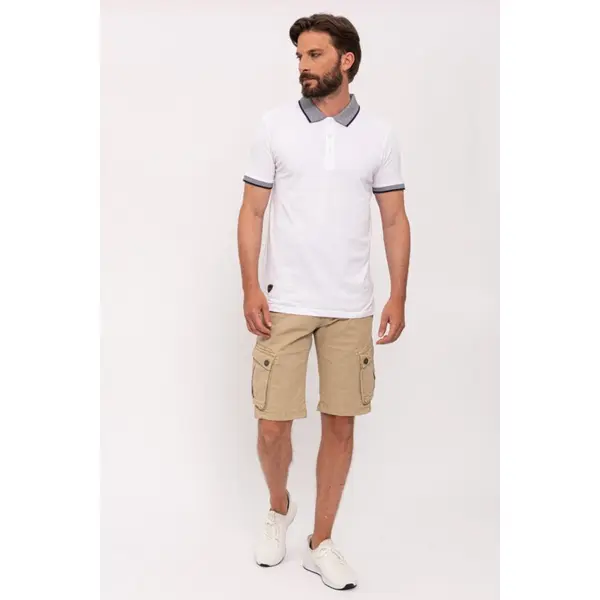Short cargo beige