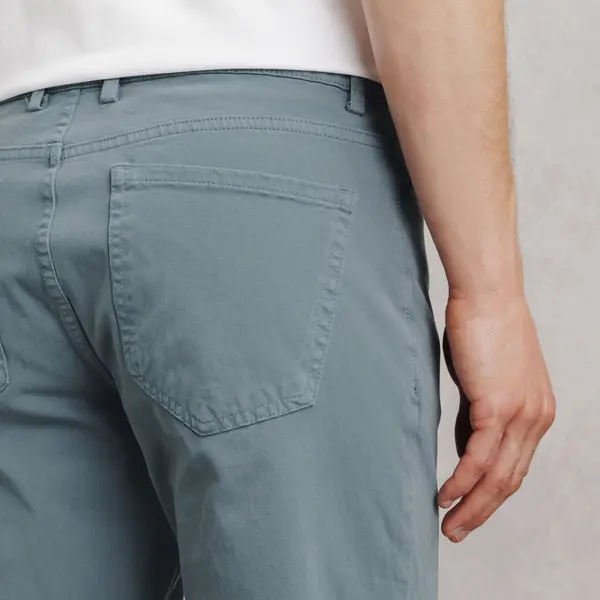 Pantalon 5 poches slim matière bi-stretch