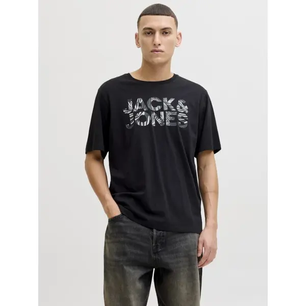 T‑shirt noir Jack & Jones homme – Collection Printemps 2026
