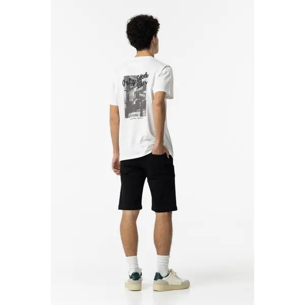 BERMUDA NOIR ADO GARÇON 10- 20 ANS TIFFOSI