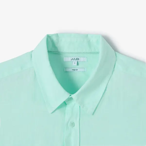Chemise 100% lin regular unie