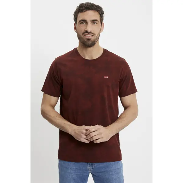 T-shirt original bordeaux uni