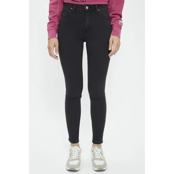 Jeans Scarlett skinny noir délavé