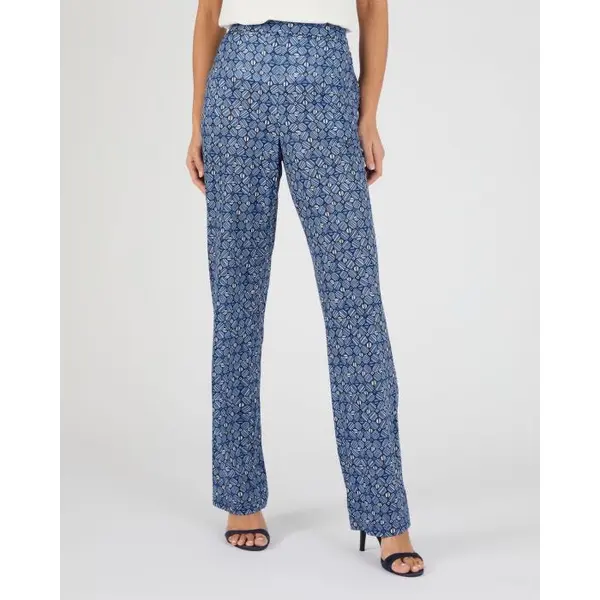 Pantalon maille crêpe