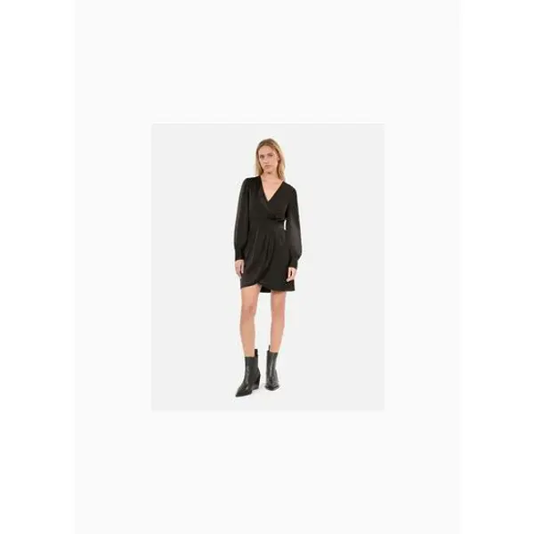Robe courte noire femme - The kooples