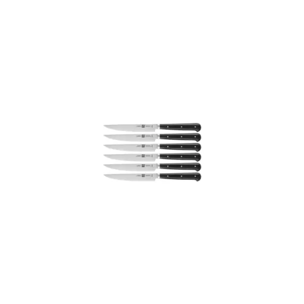 Jeu de 6 couteaux à steak lisse zwilling matteo thun - Zwilling/Staub