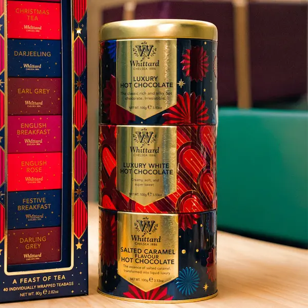 Chocolats en Poudre x 3 Saveurs Whittard 300g
