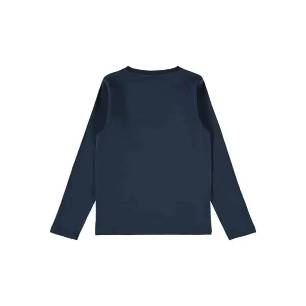 T-SHIRT BLEU MANCHES LONGUES NAME IT